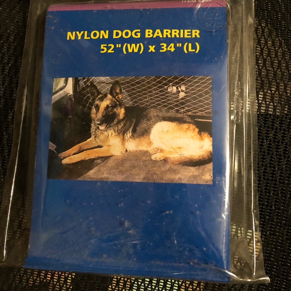 Harbor Freight Dog Barrier- 439 $35 or $30 w/offer